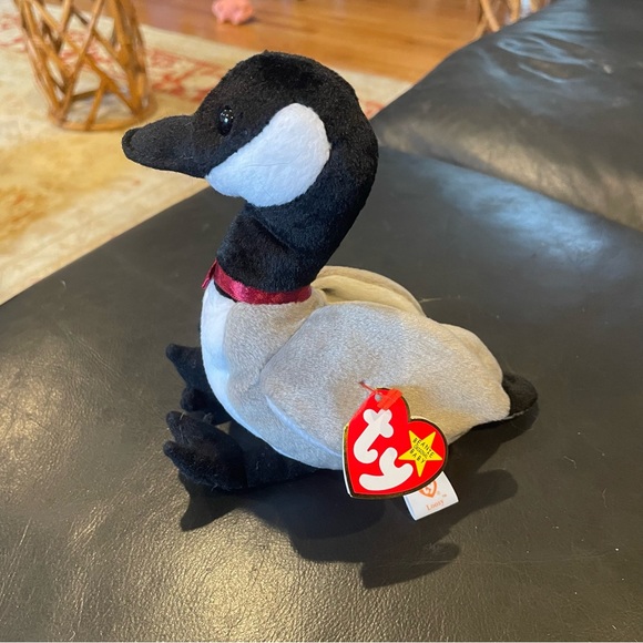 Bundle of 3 Ty Beanie Babies (Lurky, Loosy, Peekaboo) - Picture 3 of 5